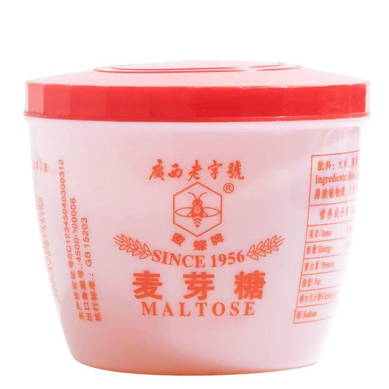蜜蜂牌麦芽糖包装成品展示